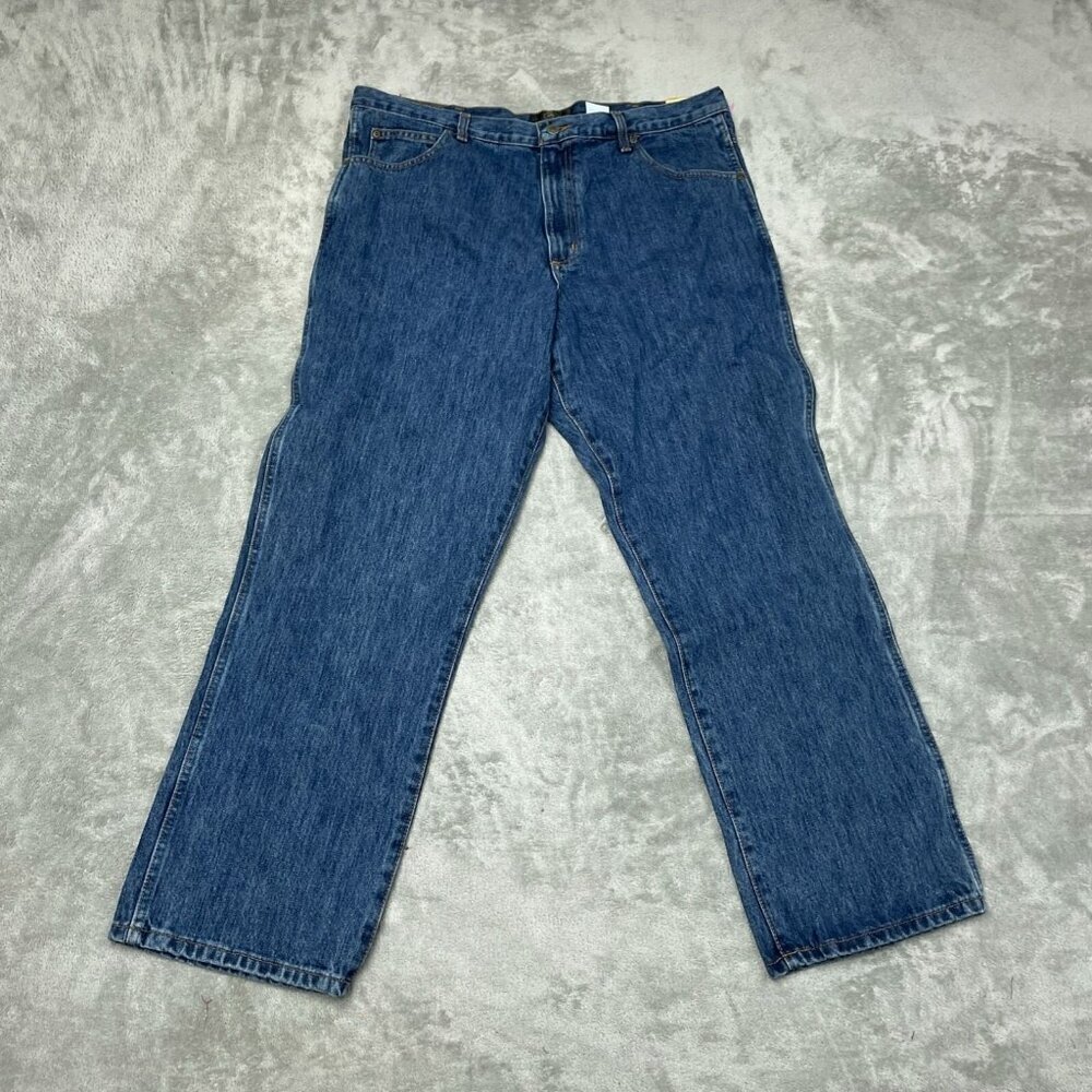 RedHead Mens Classic Fit Blue Denim Jeans 38x30 6314